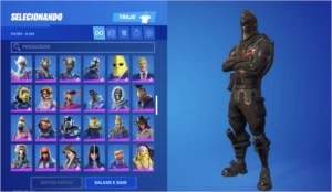 conta fortnite s2 +250 skins glow psicopata stw
