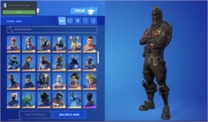 conta fortnite s2 +250 skins glow psicopata stw