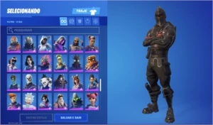conta fortnite s2 +250 skins glow psicopata stw