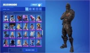 conta fortnite s2 +250 skins glow psicopata stw