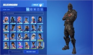 conta fortnite s2 +250 skins glow psicopata stw