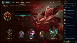 CONTA OURO 5 SOLO DUO - League of Legends LOL