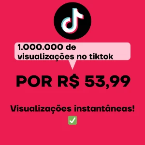 🚀(Promoção De Natal) 1 Milhão De Visualizações No Tiktok 🚀 - Redes Sociais