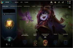 Conta LOL Unraked - Ex Platina 82% Winrate - League of Legends