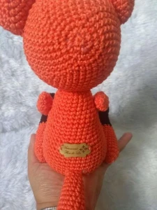 Prendedor de Cortina Raposa - Artesanato e Personalizados