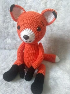 Prendedor de Cortina Raposa - Artesanato e Personalizados