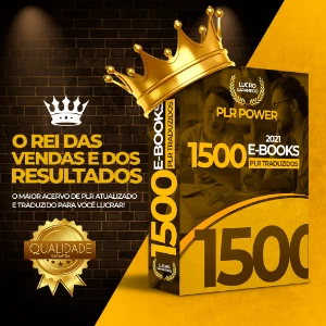 Pacote 1500 eBooks Plr Traduzidos C/ Direitos de Revenda