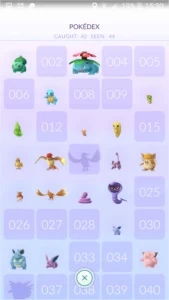 10 Pokemons diferentes na sua conta - Pokémon