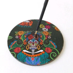 Porta Incenso Catrina - Artesanato e Personalizados