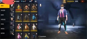Conta Freefire Full passes - Free Fire