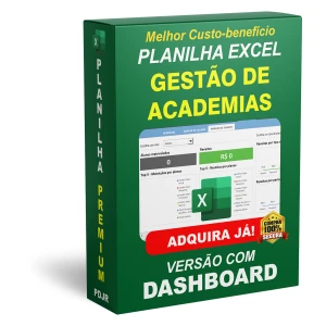 Planilha para Gestão de Academias com Dashboard - Outros