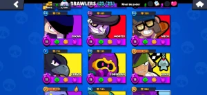 Conta de clash royale com brawl stars