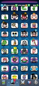 Conta de clash royale com brawl stars