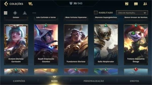 Conta Wild Rift Platina 1 com skins star guardian - League of Legends: Wild Rift LOL WR