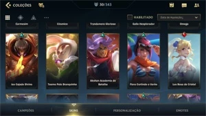 Conta Wild Rift Platina 1 com skins star guardian - League of Legends: Wild Rift LOL WR