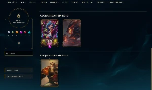 Conta Lvl 20 - 6 Skins Com Zed Dizimador De Galaxias - League of Legends LOL