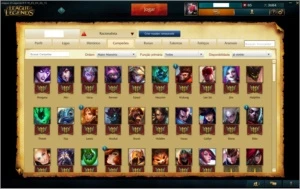 League of Legends Gold 4, 5 rune page, 7 Skin, 103 Champs. LOL