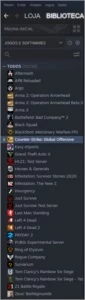 Steam com 6 anos, 31 Jogos + 15 reais inventário CSGO
