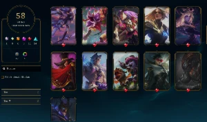 Conta com Ahri Lenda Imortalizada Assinada + Skins - League - League of Legends LOL