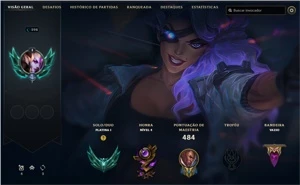 Conta lol inativa com 215 skins - League of Legends