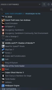 Conta Steam Com Varios Jogos Nivel 18