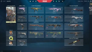 Conta Valorant com Skins e Pacotes Raros Platina 3