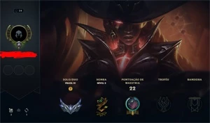 CONTA COM SENNA VELHO OESTE e SENNA TRUE DAMAGE - League of Legends LOL