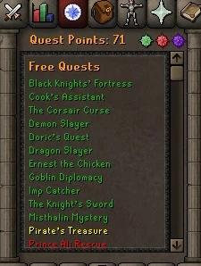 Conta OldSchool Runescape lvl 82 RS