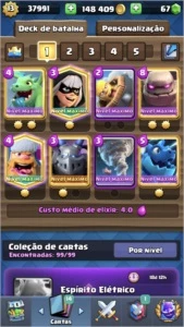 Conta Clash Royale 77 Cartas Full Maximizadas