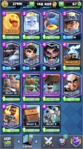 Conta Clash Royale 77 Cartas Full Maximizadas