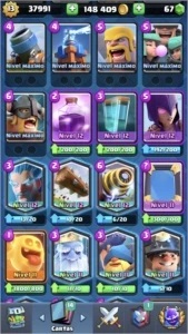 Conta Clash Royale 77 Cartas Full Maximizadas