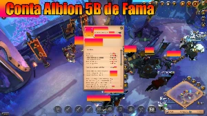 A MELHOR conta de Albion Online 5bn+ FAMA + 400M de prata