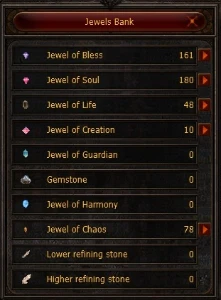 Vendo joias e zen MUDREAM Servidor classic x5 - MU Online