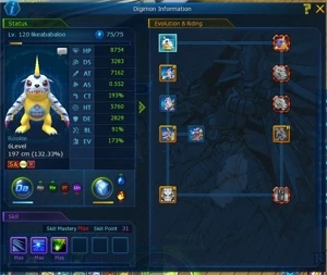 Conta Leviamon, Com 40k de Xticket - Digimon Masters Online DMO