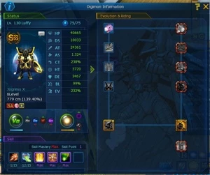 Conta Leviamon, Com 40k de Xticket - Digimon Masters Online DMO