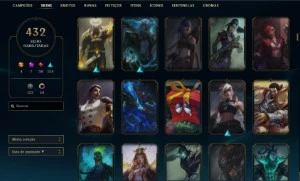 Conta LoL 432 SKINS - League of Legends