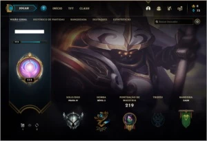 Conta ouro 3 com 48 skins e 57 champs - League of Legends LOL