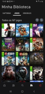 conta xbox com 170 jogos - Outros