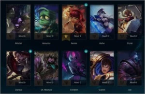 🟢 CONTA SMURF GOLD 💎 46.000 ESSÊNCIAS 🔥 65% WIN RATE - League of Legends LOL