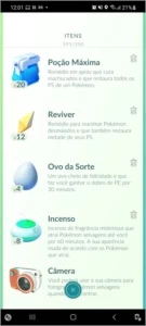 Conta de Pokémon go LV25