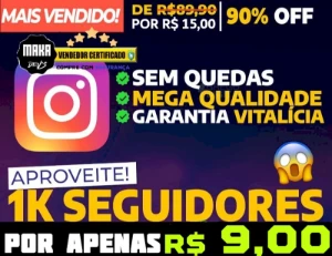 1K Seguidores Instagram ! - Outros