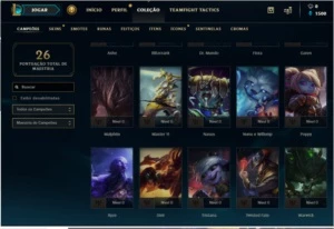 Conta LoL Platina IV barato - League of Legends