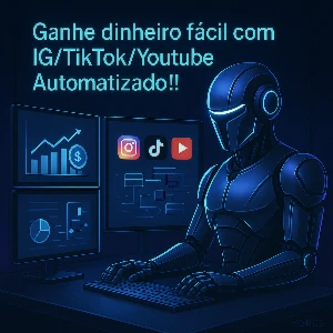 Ganhe dinheiro fácil com IG/TikTok/Youtube Automatizado!!! - Outros