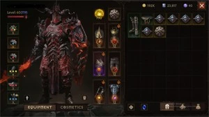 Conta Diablo Immortal lv60(119+) cruzado top 1 PVP - Blizzard
