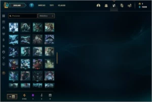 CONTA LOL, NÍVEL 296, TODOS OS CHAMPS, 93SKINS - League of Legends