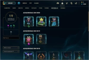 CONTA LOL, NÍVEL 296, TODOS OS CHAMPS, 93SKINS - League of Legends