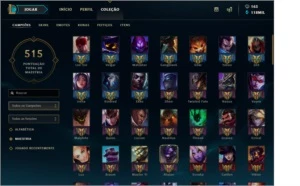 Conta com todos campeões mais 128 skins - League of Legends LOL