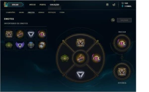 Conta com todos campeões mais 128 skins - League of Legends LOL