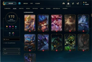 CONTA DE LEAGUE OF LEGENDS MUITO BOA E BARATA!!! LOL