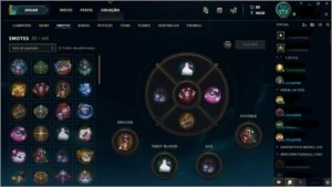 Conta LoL Platina 3, 121 campeões, 53 skins - League of Legends